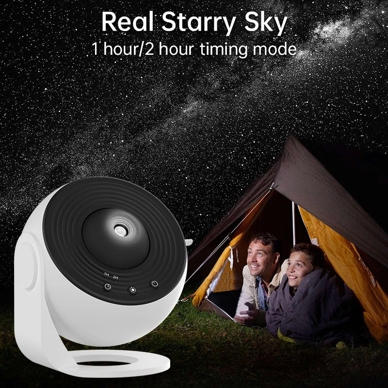 Projecteur de système solaire rotatif 360 degrés