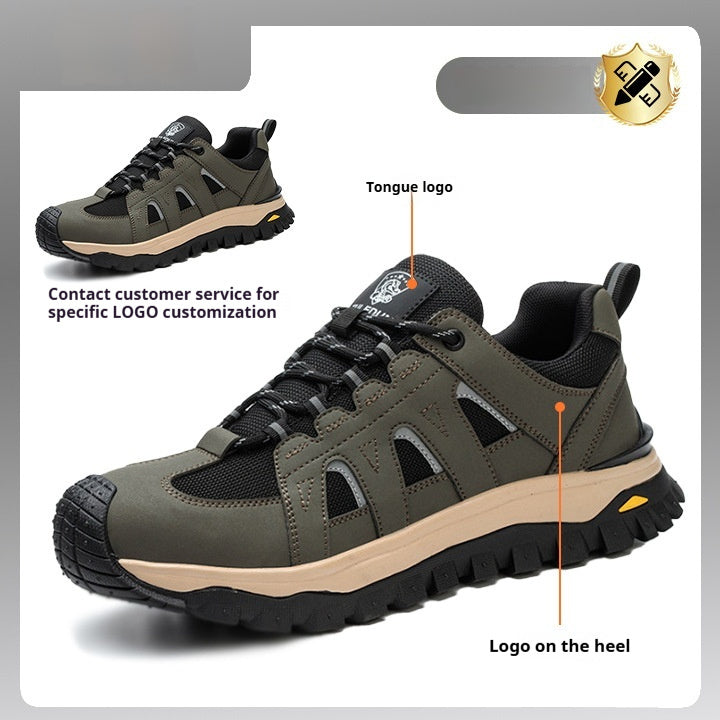Chaussures de sécurité légères pour hommes avec embout protecteur