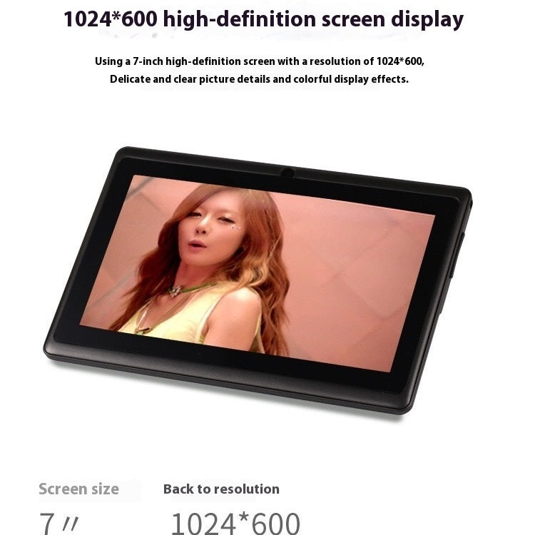 7 Inch Tablet: Internet Connection, Bluetooth & WiFi