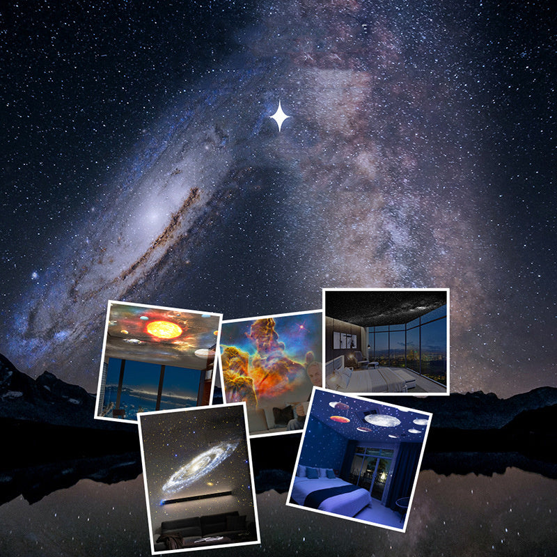 Projecteur de système solaire rotatif 360 degrés