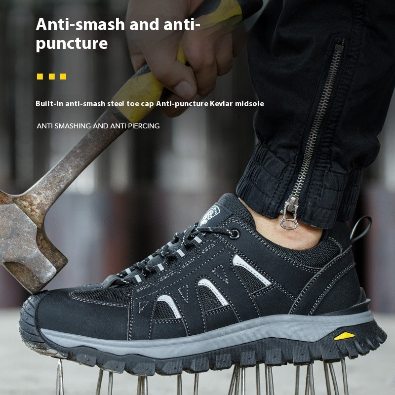 Chaussures de sécurité légères pour hommes avec embout protecteur